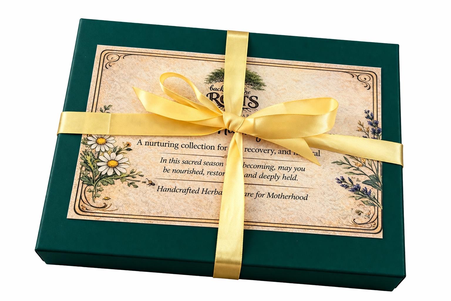 Postpartum care box