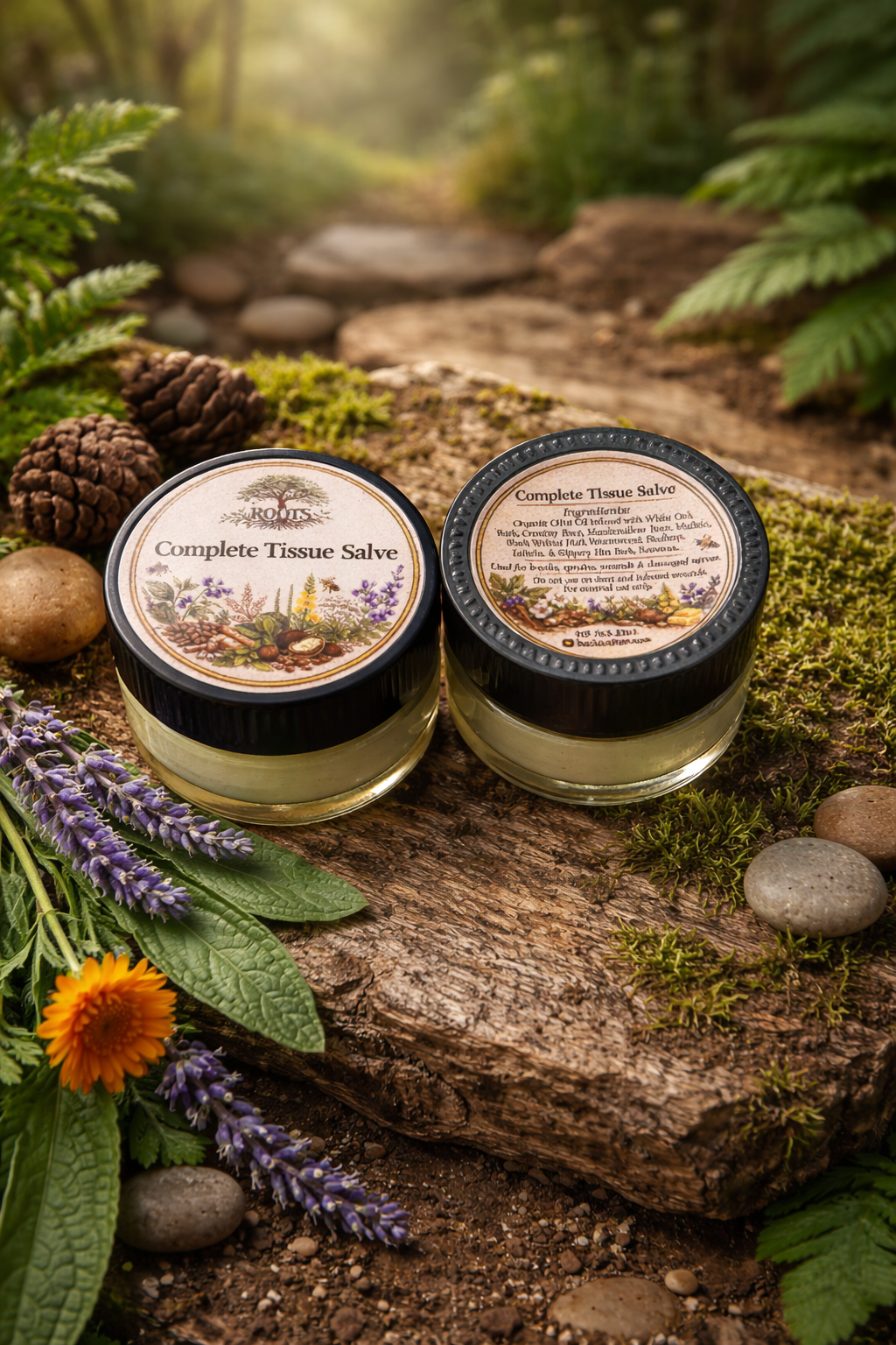 Complete tissue salve sample